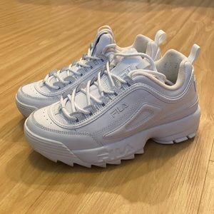 Fila Disruptor - White - Size 8